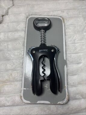 Houdini Black Winged Corkscrew Bottle Opener